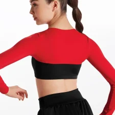 White lycra shrug