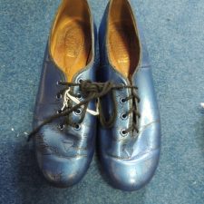 Blue tap shoes