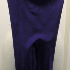 Purple velvet high neck bodice and lycra catsuit - Bespoke measurement costumes