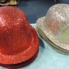 Glitter derby Hats