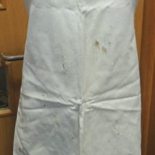 Paint splattered apron