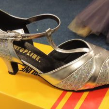 'Helen' Silver Ballroom shoes