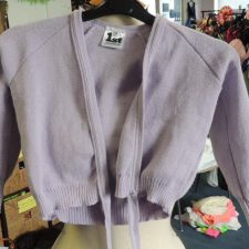Lilac wrap cardigan