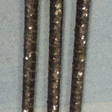 Black sparkle canes