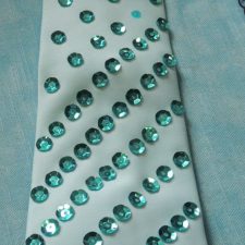 Aqua sparkle tie