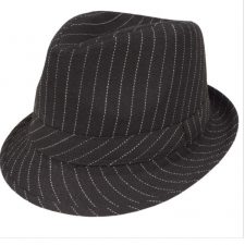 Pinstripe hat