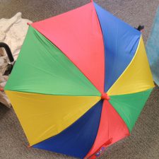 Primary colour umbrella