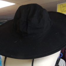 Black explorer hat