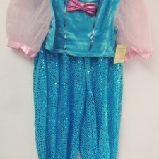 Turquoise and pink sparkle Arabian crop top and harem trousers
