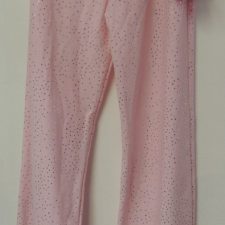 Pink and silver lycra trousers