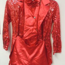 Sparkle 3-piece tailcoat  - shorts, insert, tailcoat