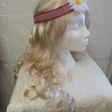Flower Child wig with daisy headband