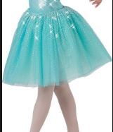 Turquoise tutu skirt