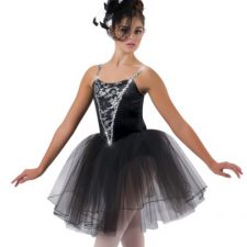 Black and silver tutu (hair piece not included)