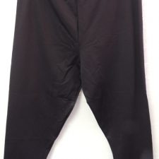 Men's black capri trousers