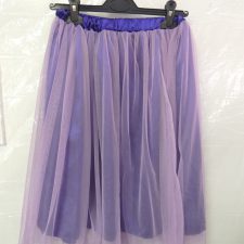 Purple and lilac skirt