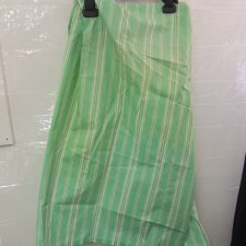 Green stripe apron