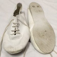 White jazz shoes