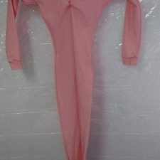 Pale pink catsuit
