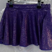 Purple sparkle skirt