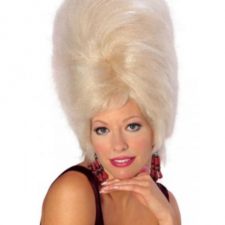 60's blonde beehive wig