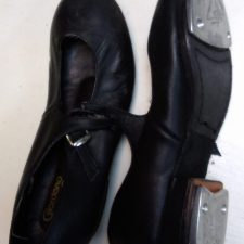 Black Mary Jane tap shoes