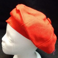 Red beret cap