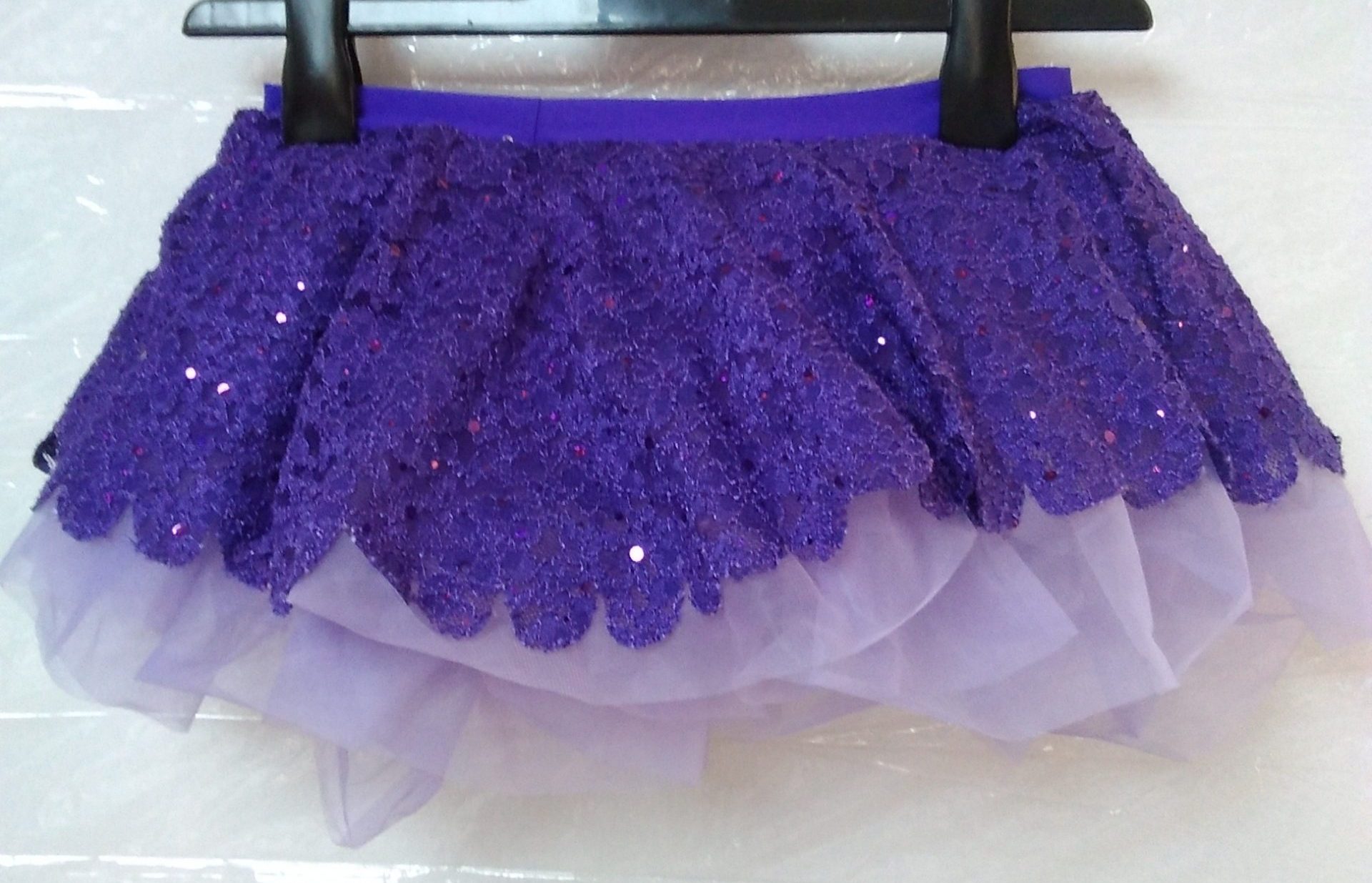 Purple tutu skirt with lace - Suite 109