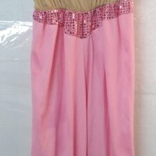 Pink sparkle arabian costume