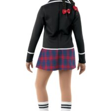 School themed 2-piece blazer and dress with attached shorts