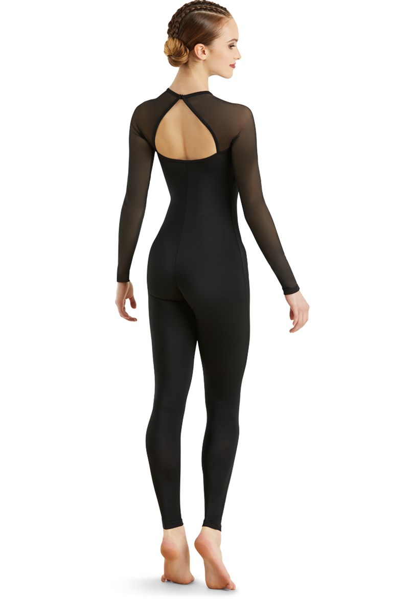 Catsuit with mesh sleeves - Suite 109