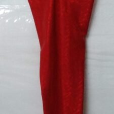 Red sequin catsuit
