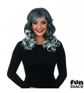 Grey temptress wig