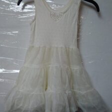 White petticoat dress
