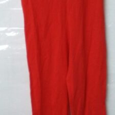 Red cotton halterneck catsuit