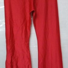 Red lycra trousers