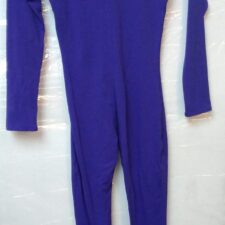 Purple cotton catsuit
