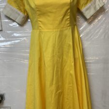 Yellow and white 'La La Land' dress