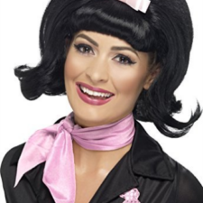 50's flicked beehive wig