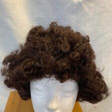 Brown afro wig