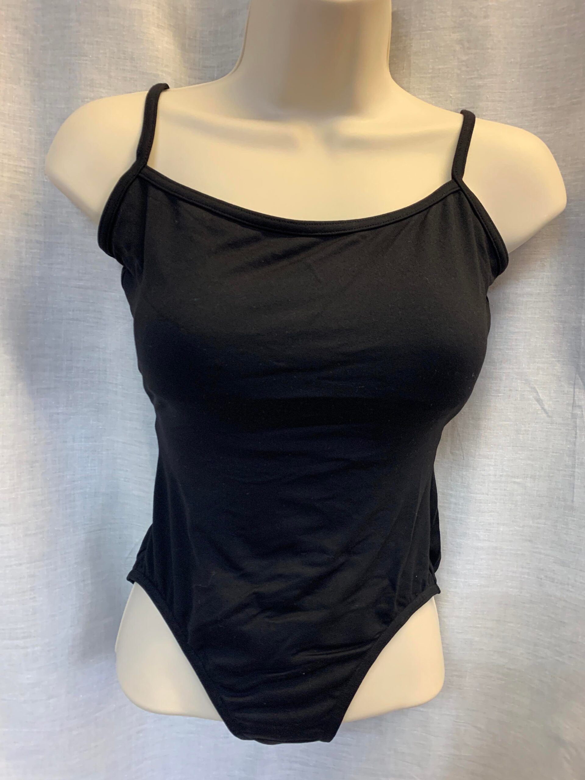 Black leotard with criss cross back - Suite 109