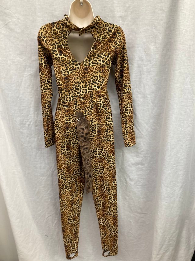 Leopard catsuit with tail - Suite 109