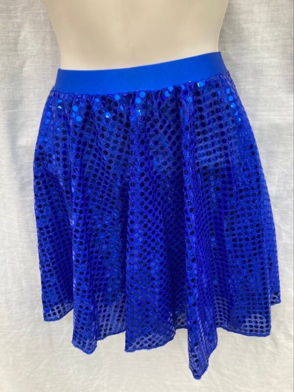 Royal blue sequin skirt - Suite 109