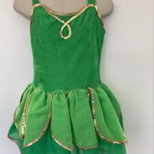 Green velvet fairy skirted leotard with wings