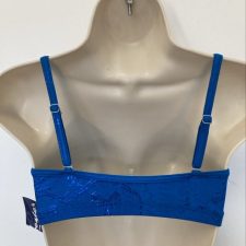 Blue sparkle crop top