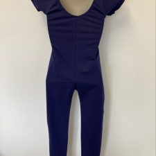 Navy short sleeve catsuit