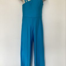 Turquoise open sleeve all-in-one