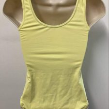 Yellow tank leotard