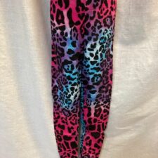 Multi colour leopard print leggings