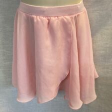 Pink ballet chiffon skirt